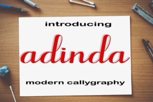 Adinda: The Handwritten Font That Elevates Small Business Branding