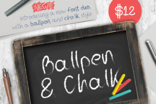 Ballpen and Chalk Typeface Review