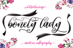BonetyLady: A Handwritten Font for Strong Branding