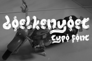 Doelkenyoet: A Hand Painted Font for Bold Campaigns