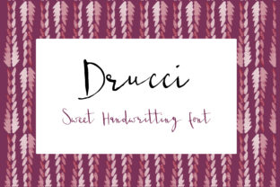 Drucci Font: Authentic Handwritten Style for Campaigns