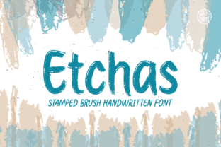 Etchas Font Review for Social Campaigns