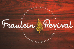 Fraulein Revival: A Vintage Typeface for Makers