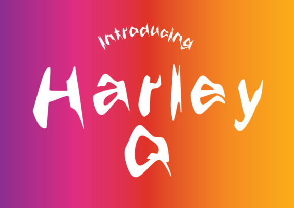 Harley Q: A Bold Display Font for Edgy Branding