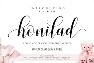 Honilad: A Modern Script Font for Branding