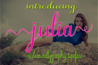 Julia: A Hand-Painted Script Font for Campaigns