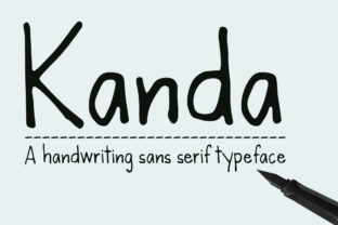 Kanda: The Handwritten Typeface for Social Campaigns
