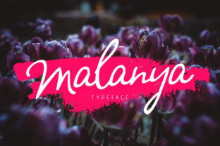 Malanya: A Handwritten Font for Editorial Design