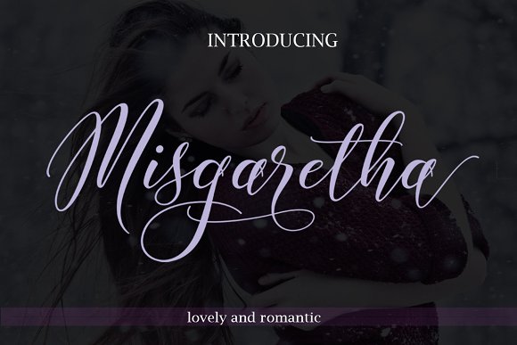 Misgaretha: A Fluid Hand-Drawn Font for Digital Design