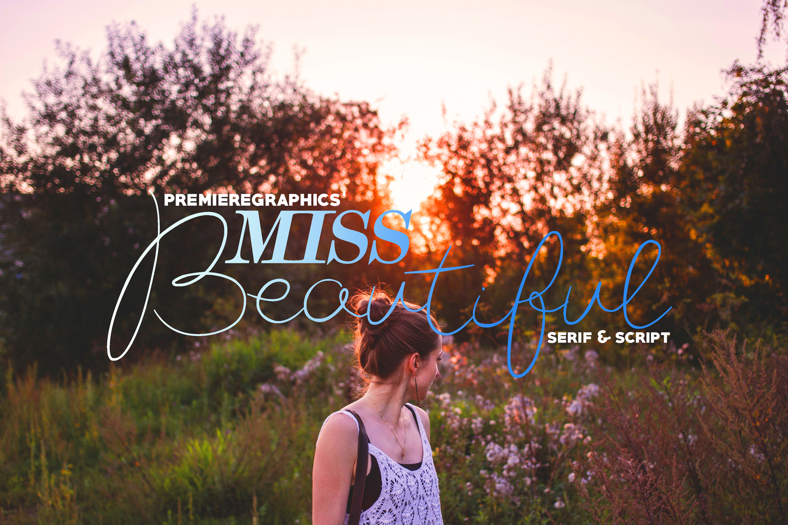 Miss Beautiful: A Handwritten Font for Web Design