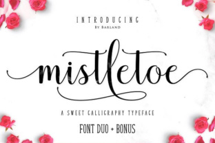 Mistletoe: A Handwritten Font for Makers