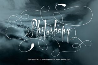 Philoshopy: A Swash Typeface for Editorial Design