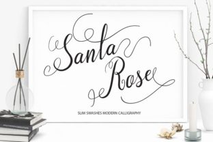 Santa Rose: A Script Font That Elevates Small Business Branding