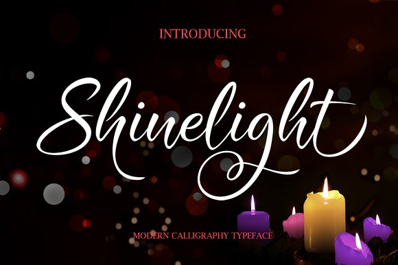 Shinelight: A Modern Calligraphy Typeface for Editorial Design