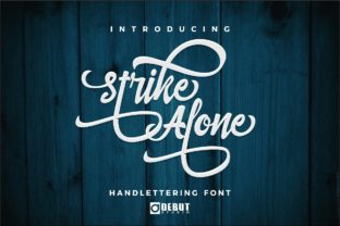 Strike Alone Font: Bold Clarity for Campaigns