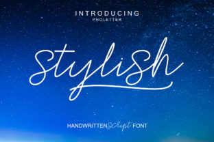 Stylish: A Modern Script Font for Web Design