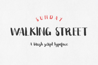 Sunday Walking Street Font: A Branding Review