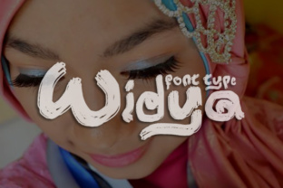 Widya: A Bold Brush Font for Web Design